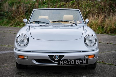 Lot 3 - 1991 Alfa Romeo Spider 2.0 S4