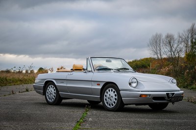 Lot 3 - 1991 Alfa Romeo Spider 2.0 S4