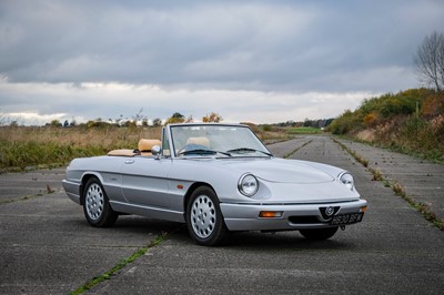 Lot 3 - 1991 Alfa Romeo Spider 2.0 S4