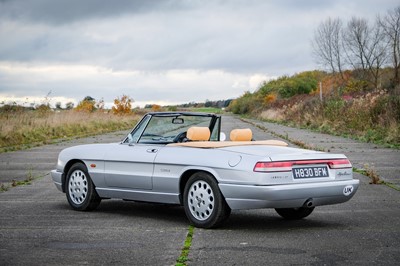 Lot 3 - 1991 Alfa Romeo Spider 2.0 S4