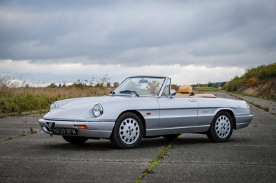 Lot 3 - 1991 Alfa Romeo Spider 2.0 S4