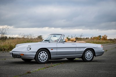 Lot 3 - 1991 Alfa Romeo Spider 2.0 S4