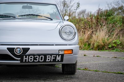 Lot 3 - 1991 Alfa Romeo Spider 2.0 S4