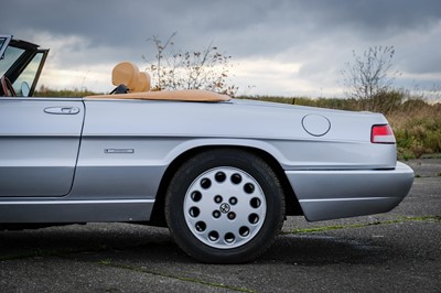 Lot 3 - 1991 Alfa Romeo Spider 2.0 S4