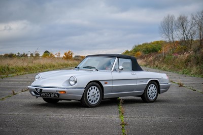 Lot 3 - 1991 Alfa Romeo Spider 2.0 S4