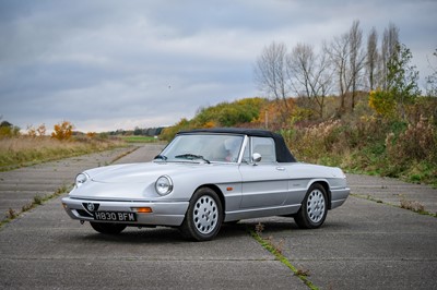 Lot 3 - 1991 Alfa Romeo Spider 2.0 S4