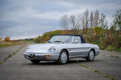 Lot 3 - 1991 Alfa Romeo Spider 2.0 S4