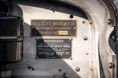 Lot 60 - 1937 Bentley 4.25 Litre Tourer