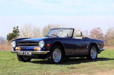 Lot 54 - 1973 Triumph TR6