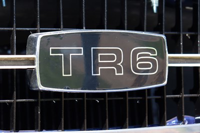 Lot 54 - 1973 Triumph TR6