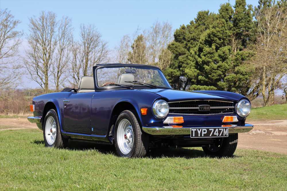 Lot 54 - 1973 Triumph TR6