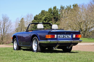 Lot 54 - 1973 Triumph TR6