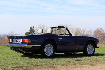Lot 54 - 1973 Triumph TR6
