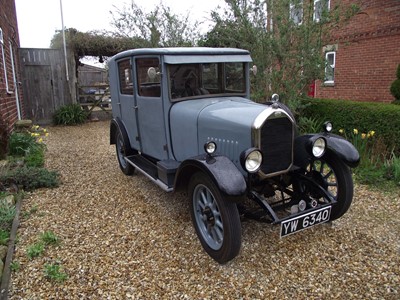 Lot 78 - 1928 Humber 9/20 Weyman Saloon