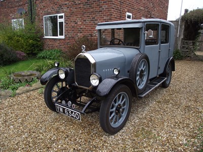 Lot 78 - 1928 Humber 9/20 Weyman Saloon