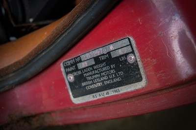 Lot 71 - 1974 Triumph Stag