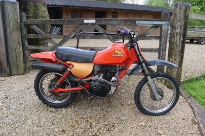 Lot 295 - c.1985 Honda XR80 Sidecar