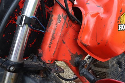 Lot 295 - c.1985 Honda XR80 Sidecar