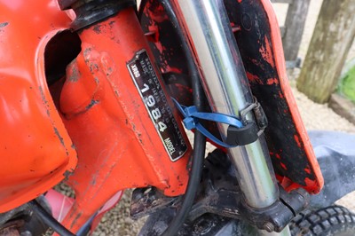 Lot 295 - c.1985 Honda XR80 Sidecar