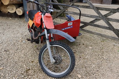 Lot 295 - c.1985 Honda XR80 Sidecar