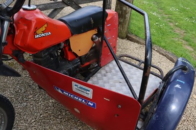 Lot 295 - c.1985 Honda XR80 Sidecar