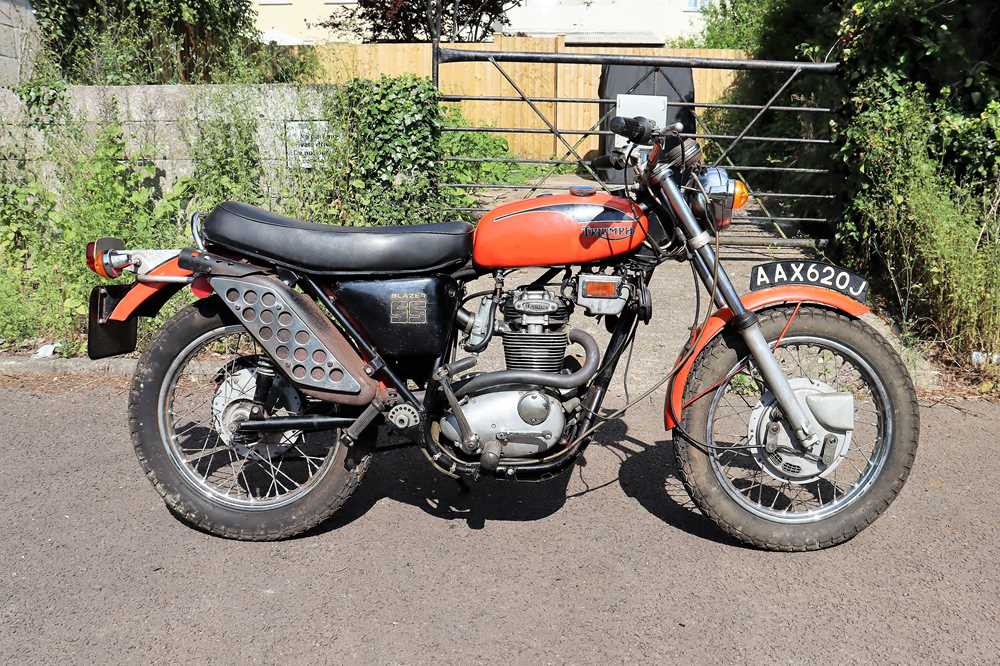 Lot 209 - 1971 Triumph Blazer T25SS