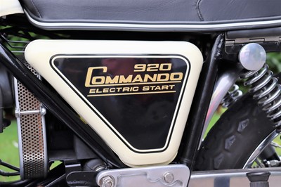 Lot 273 - 1976 Norton Commando 920