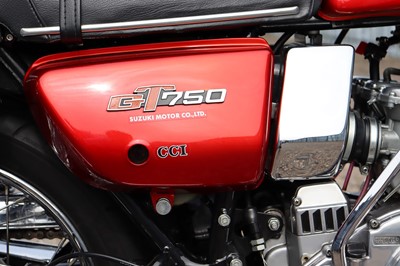 Lot 329 - 1976 Suzuki GT750