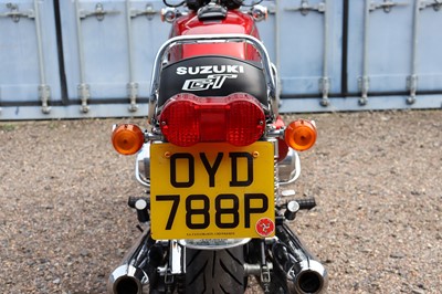 Lot 329 - 1976 Suzuki GT750