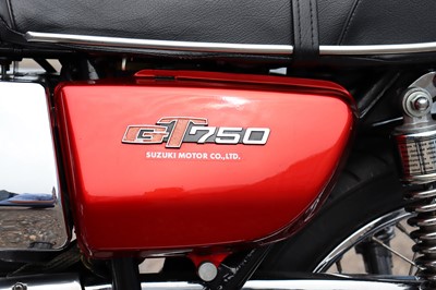 Lot 329 - 1976 Suzuki GT750