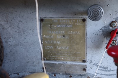 Lot 104 - 1955 Land Rover Series I 107''