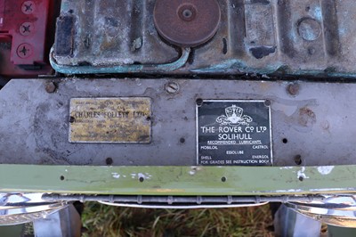 Lot 104 - 1955 Land Rover Series I 107''