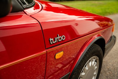 Lot 111 - 1990 Saab 900 Turbo 16 Convertible