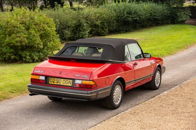 Lot 111 - 1990 Saab 900 Turbo 16 Convertible