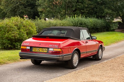 Lot 111 - 1990 Saab 900 Turbo 16 Convertible