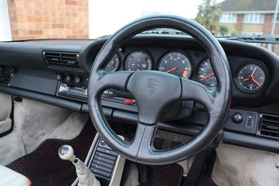 Lot 47 - 1989 Porsche 911 Carrera 3.2 Sport Cabriolet