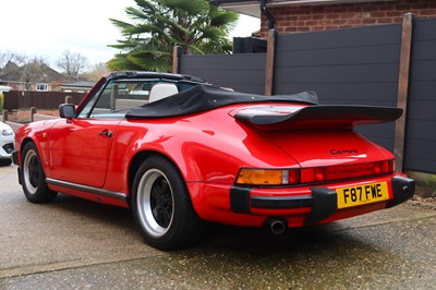 Lot 47 - 1989 Porsche 911 Carrera 3.2 Sport Cabriolet