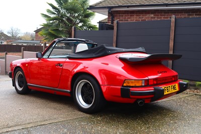 Lot 47 - 1989 Porsche 911 Carrera 3.2 Sport Cabriolet
