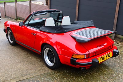 Lot 47 - 1989 Porsche 911 Carrera 3.2 Sport Cabriolet