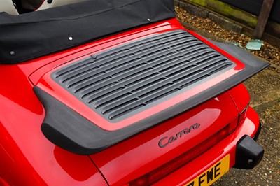 Lot 47 - 1989 Porsche 911 Carrera 3.2 Sport Cabriolet