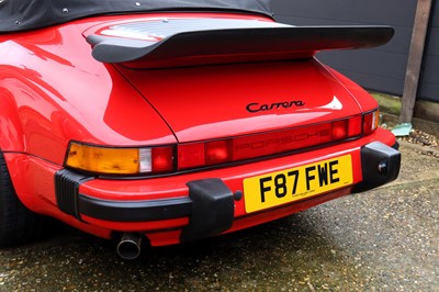Lot 47 - 1989 Porsche 911 Carrera 3.2 Sport Cabriolet