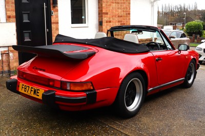 Lot 47 - 1989 Porsche 911 Carrera 3.2 Sport Cabriolet