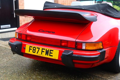 Lot 47 - 1989 Porsche 911 Carrera 3.2 Sport Cabriolet