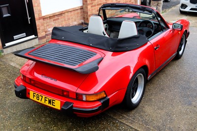 Lot 47 - 1989 Porsche 911 Carrera 3.2 Sport Cabriolet