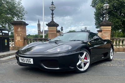 Lot 54 - 2002 Ferrari 360 Spider