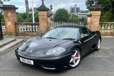 Lot 54 - 2002 Ferrari 360 Spider
