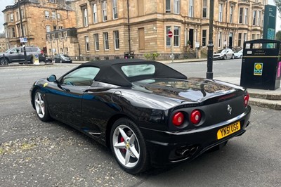 Lot 54 - 2002 Ferrari 360 Spider