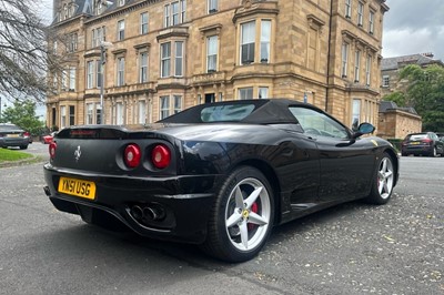 Lot 54 - 2002 Ferrari 360 Spider