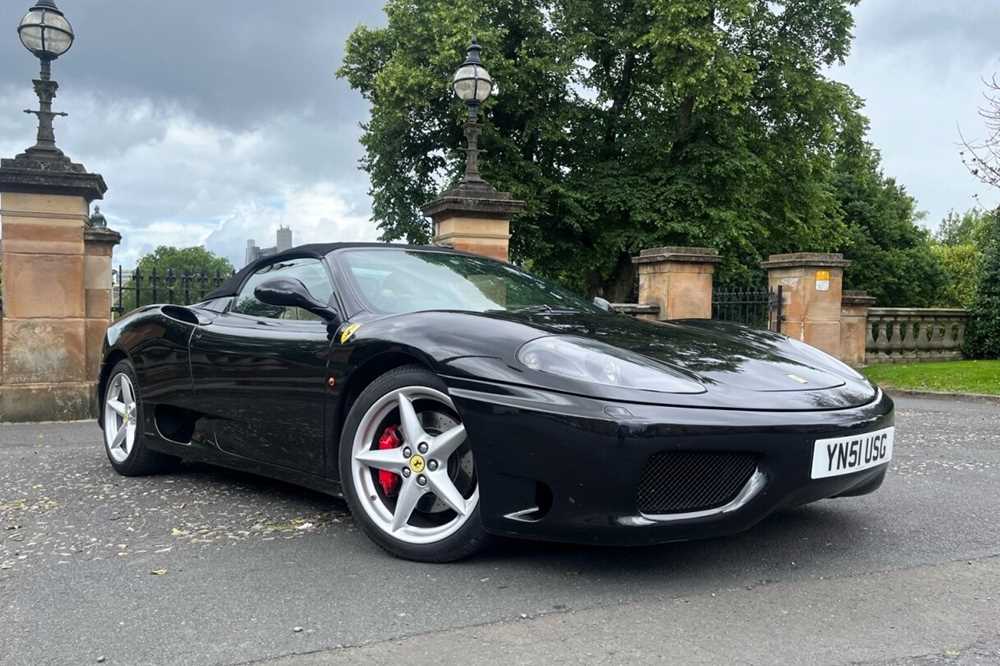 Lot 54 - 2002 Ferrari 360 Spider