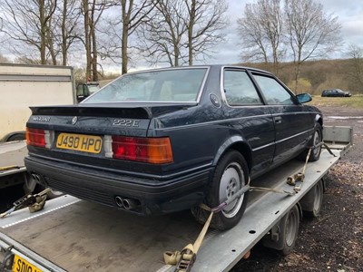 Lot 138 - 1991 Maserati 222 E